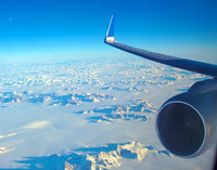 757 Over Greenland